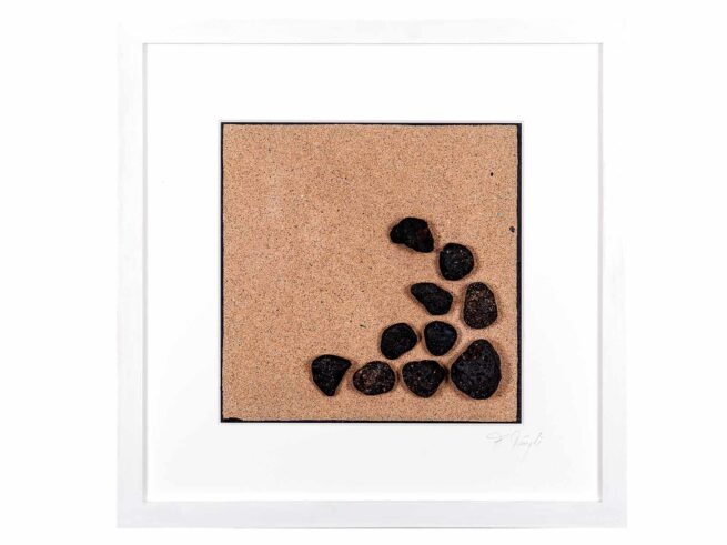 209 Sand und Steine 52x52cm